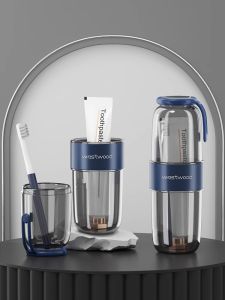 LUTI | 3-in-1 Travel Toothbrush Set Portable Couples Kit