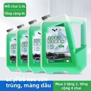 HELLOLEIBOO | Dung Dịch Rửa Kính Chống Đóng Băng và Loại Bỏ Dầu Mỡ cho Ô Tô