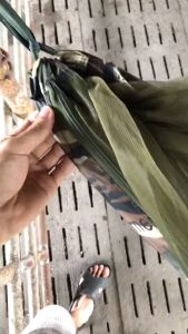 Sale เปลมูง [ขนาดXL] บูมู รุ่นบูมูหนาพิเศษ ยุงกัดไม่ทะลุ100% พับเก็บเป็นกระเป๋า มีหมอนรองนอนได้ เปล เปลสนาม เปลเดินป่า เปลกันยุง