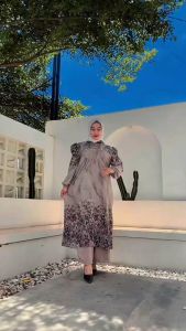 One Set Rayon Diamond Baju Dan Celana Kekinian Bahan Adem Nyaman Di Pakai Terbaru