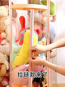 ถังเก็บของเล่นโปร่งใสกับเด็กฝาซ้อนกันได้และทนทานกล่องเก็บพลาสติก