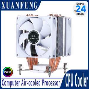 XUANFENG Efficient Processor CPU Cooler 2/4/6 Heat Pipes 90mm Fan 4pin/PWM Compatible LGA115x 1200 1700 18xx 2011-3 2066 X79 X99