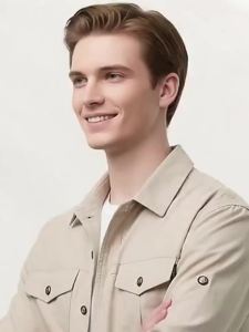 CHAFEI | Cotton Workwear Jacket Spring Autumn Mens Casual Loose Large Size Long Sleeve Shirt
