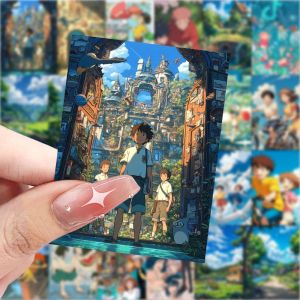 Miếng Dán Hoạt Hình Doreen 189 Miếng Dán Trang Trí Chống Thấm Nước Cho Sổ Tay Cá Nhân Hóa Đồ Họa Hoạt Hình Hoạt Hình Hai Chiều