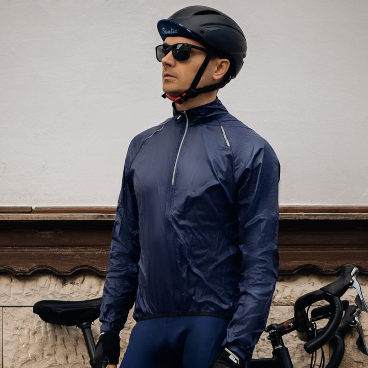 Wosawe Reflective Cycling Jacket Men Mtb Bike Bicycle Jacket Windproof Waterproof Sports Running Windbreaker Jackets - Cycling Jackets