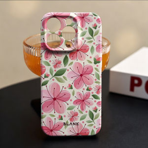 BILIBILI | Pastel Petal Wave For iPhone 17 16 15 14 13 Pro Max Air 17e Hard tpu Bumper Cover Coque Case Blank