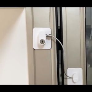 CSR Childrens Refrigerator Safety Lock Baby Safety Protector Drawer Door Cabinet Lock with key