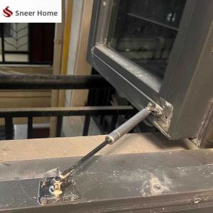 Window Limiter with Pneumatic Support