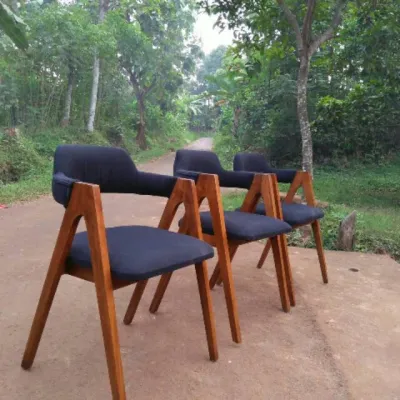 COD Wilayah Jawa Kursi Retro Kafe Bahan Kayu Jati Harga Belum Termasuk Ongkir