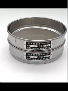 RCYAGO สแตนเลส 304 แบบ ตะแกรง กระชอน ทรงวงกลม เส้นผ่าศูนย์กลาง 20ซม. ที่ร่อนแป้งมือบีบ อุปกรณ์เบเกอรี่ ร่อนแป้ง