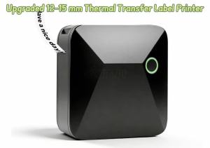 Marklife R15 Ribbon Thermal Transfer Printer Text Icon Custom Ribbons Mini Wireless Portable Label Maker School Home Office Use