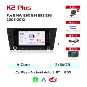 MEKEDE Android 7" GPS Screen For BMW 3 Series E90 E91 E92 E93 2005-2012 Carplay Car Radio WIFI 4G LTE Multimedia Stereo 2 Din