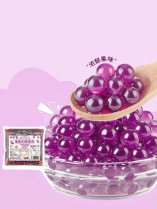 LIEHUFU | Grape Flavored Popping Boba Toppings