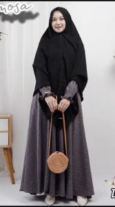 Gamis Embos Motif Zam Zam by Hermosa