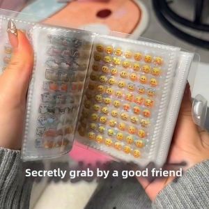 Mini Small Nose Stickers Storage Book Decorative Stickers
