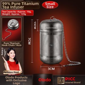 Olodo | Pure Titanium Tea Filter