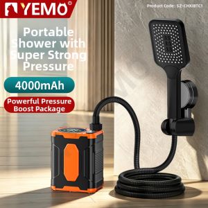 YEMO | Portable Long-lasting Electric Shower Head Self-priming Pump