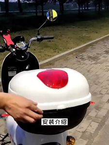 Motorcycle Rear Locks and Key Replacement for Electric Scooter Car Tail Box Trunk Accessories