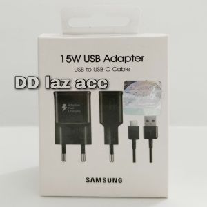 Charger Casan Cas Untuk SS Galaxy A50 A50S A51 15W TYPE C FAST CHARGING