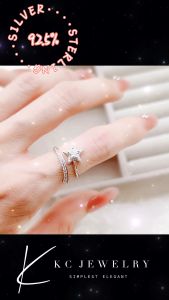 KC Jewelry S925 - Sparkling Star Ring