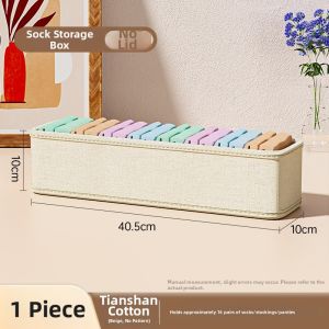 Maryya | Folding Fabric Organizer Box for Socks and Underwear