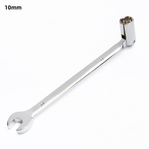 Double End Swivel-Socket Wrench Tool Activity Sockets Set ToolsMetric Swivel Head Flexible Socket Wrench Spanner CRV Steel Tool