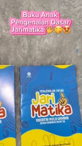 Buku Anak Pengenalan Dasar Jarimatika / Disertai Pengenalan Gambar