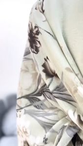 Zahira1808 Raihana 4 Gamis Bahan Ceruty Baby Doll Dengan Pasmina Import