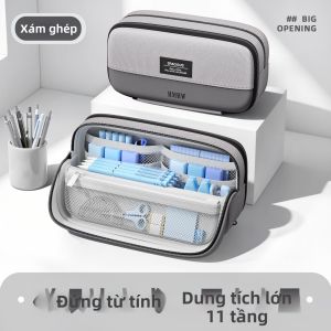 MINGZHUO | Ví Đựng Bút Đứng Đa Năng Dung Lượng Lớn