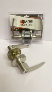 Khoá tròn gạt HỢP KIM (tay nhẹ) - Khoá cửa tròn gạt SUS304 cửa phòng nhôm gỗ cửa nhà vệ sinh