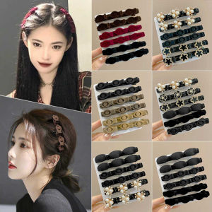 กิ๊บติดผมเปียหัวเจ้าหญิงสุดเก๋สำหรับผู้หญิง หน้าม้าปัดข้าง พร้อมคลิปปากเป็ด