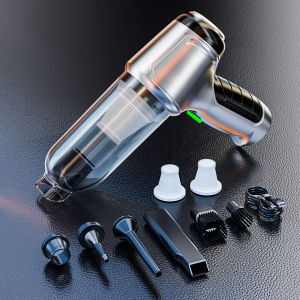 SZUK 638000PA Wireless Car Vacuum CIeaner Powerful Air Blower Portable Handheld Cleaning Machine Mini Vacuum Cleaner for Car