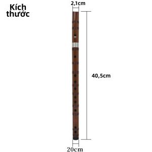 IRIN | M MABT Sáo Tre Đắng Truyền Thống Trung Quốc C/D/E/F/G Key Woodwind Nhạc Cụ Hơi Gỗ Khô Và Bóng Mát 5 Tuổi