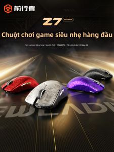 EWEADN | Wireless Gaming Lightweight Ergonomic Carbon Fiber Mouse for Small to Medium Hands