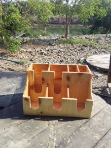 กล่องไม้ใส่แก้ว16-22