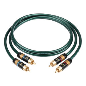 Cáp Tín Hiệu Âm Thanh HiFi RCA Lõi OCC Chống Nhiễu Kép 2RCA Sang 2RCA Dùng Cho Amply DAC TV - Dây Nối Dài Âm Thanh Đầu Nối Đực