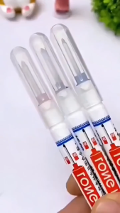 Pulpen Penanda Kepala Panjang Long Nib Tip Marker Spidol Cat Permanen/Pulpen Tulisan Penanda Bangunan Serbaguna