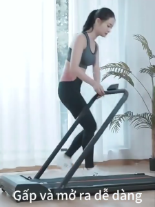 Máy chạy bộ đa năng trong nhà Máy tập đi bộ thông minh chống ồn chống sốc Máy chạy bộ tại nhà có thể gập lại