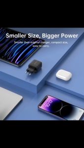 Củ sạc nhanh 2 cổng PD 35W Choetech PD6051 có màn hình led hiển thì thông số sạc (Hàng chính hãng)