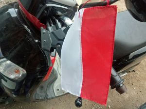 BENDERA MERAH PUTIH BUAT MOTOR