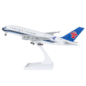 Large Size Simulation Airplane Model with Wheels And Light A380 Prototype 787 South China Air 919 East China Assembly Aviation Model