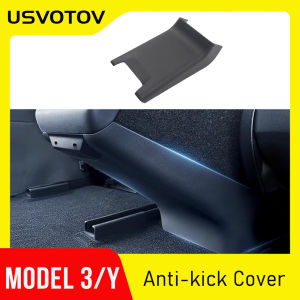 Rear Center Console Anti-kick Pad Cover for 2025 2026 Tesla Model Y Juniper Premium & Performance Model 3 Car Travel Accessories