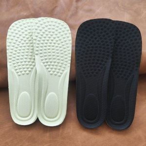 Wide Toe Ugly and Cute Sports Insole Female Shock Absorption High Elastic Shit Feeling Breathable Sweat Absorbing Deodorizing Filter Student Basketball Soft Long Standing