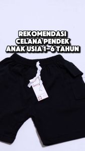 Celana Pendek Color Saku Pinggir Anak Laki-Laki Terbaru 1-8 Tahun Garrys