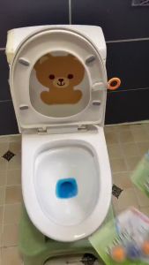 ลูกบอลดับกลิ่นชักโครก 4in1 ลูกบอลทำความสะอาดชักโครก Toilet Gel Cleaner ขจัดคราบชักโครก