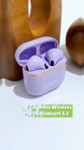 Gamen x Robot TWS Wireless Earphone Airbuds T50S Original BT 5.3 True Wireless Headset Bluetooth Earbuds IPX4 WaterProof Original - Garansi 1 Tahun
