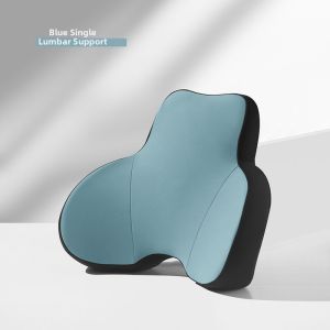 Car Neck & Lumbar Support Pillow Memory Foam