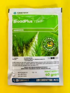 Pengendali Gulma BROADPLUS 77 WP . Isi 40 gr dari Corteva joss tenan!!
