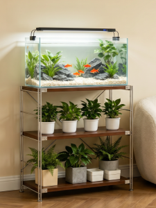 AMU·PIGGY | Vintage Multi-functional Storage Shelf