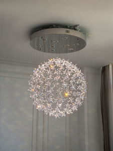 QIANYUE | Crystal Chandelier Round Light